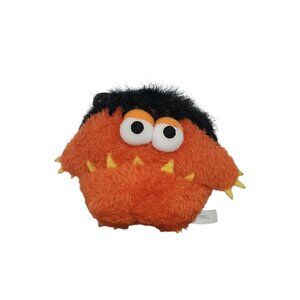 Ryan's World Moe The Orange Monster 4" Pocket Watch Clip On Plush Plushie Toy
